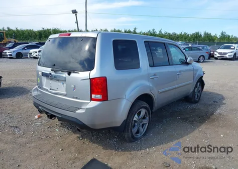 2012 Honda Pilot Ex-L from USA, damaged, VIN 5FNYF4H52CB041292